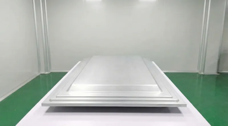 Large mold with complex surfaces